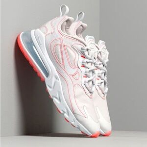 🩶 NIKE 🩶 Air Max React 270 SP - White/Flash Crimson, Brand NEW Size 10
